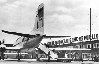 Ilyushin Il 14 Crate DM SBV Deutsche Lufthansa at Berlin Schonefeld 1