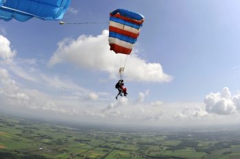 Parachutespringen tandem