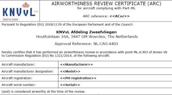 Certificaat ingekort