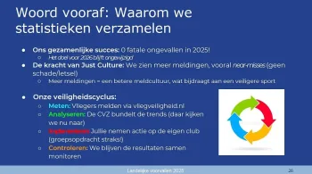 Statistieken zweefvliegen safety