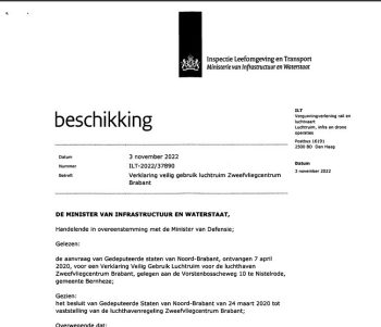 Beschikking geknipt