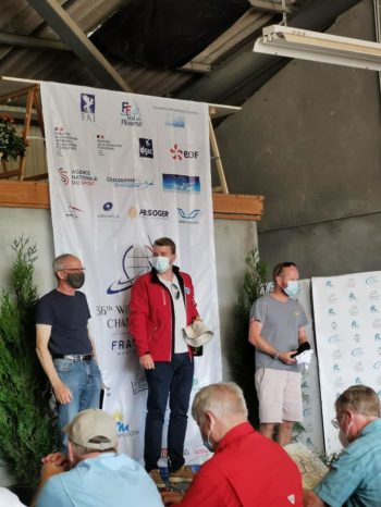 Podium met Sjaak